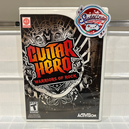 Guitar Hero: Warriors of Rock - Wii
