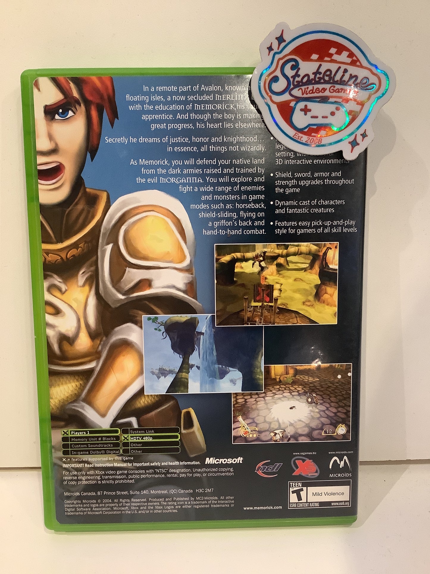Knight's Apprentice Memorick's Adventures - Xbox