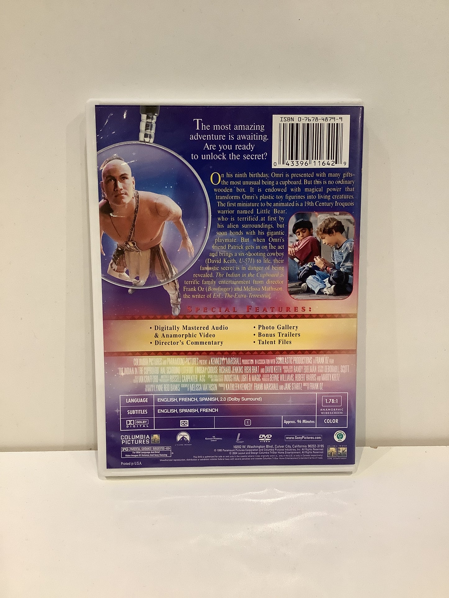 The Indian in the Cupboard - DVD