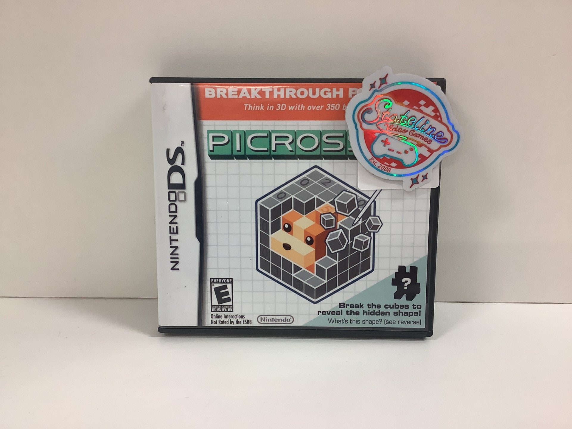Picross 3D Nintendo DS – Stateline Video Games
