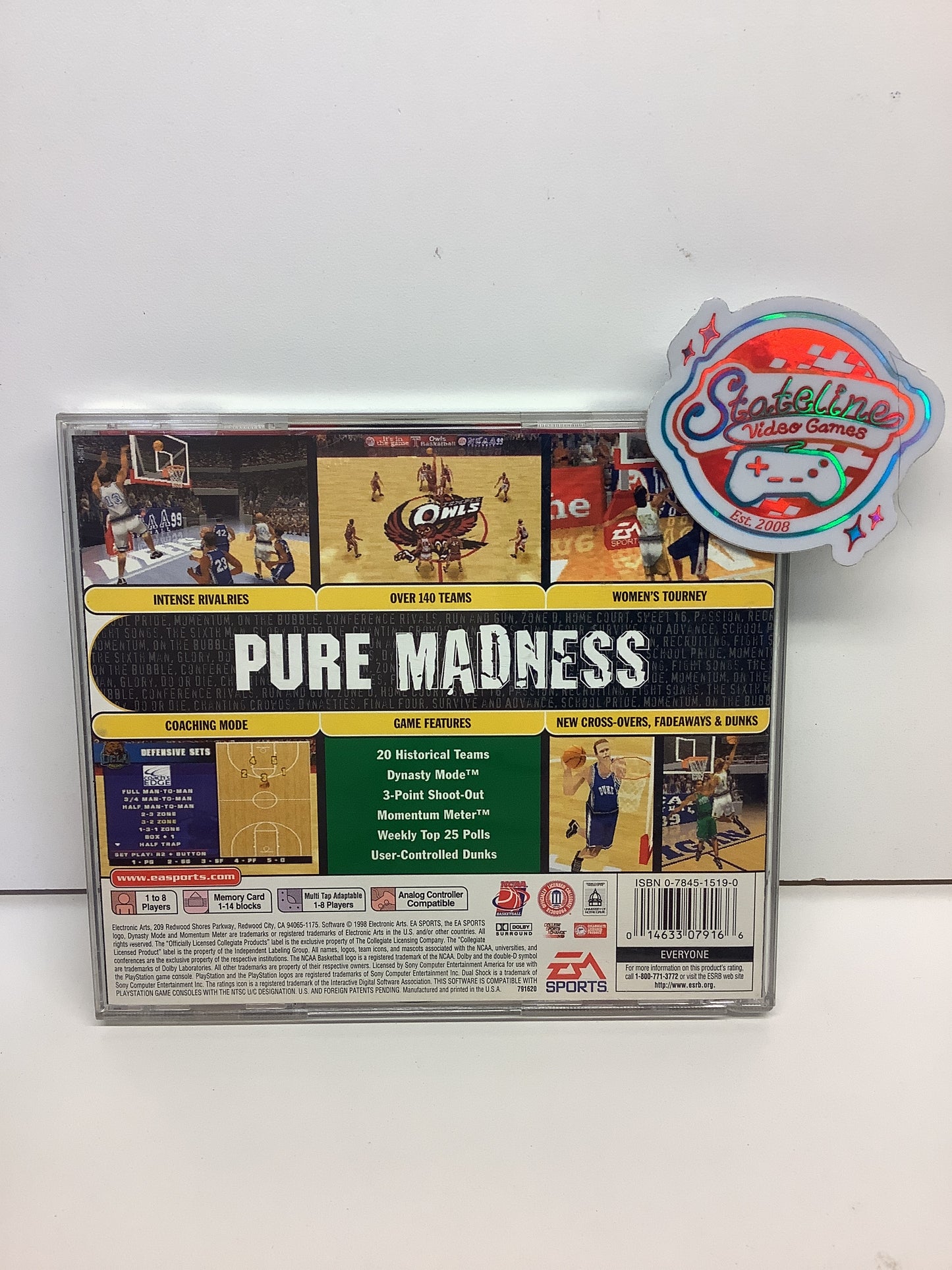 NCAA March Madness 99 - Playstation