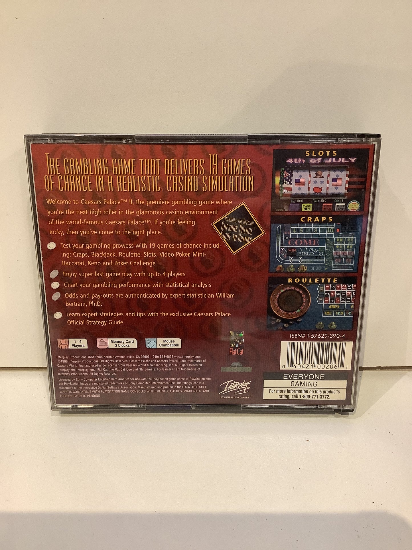 Caesar's Palace 2 - Playstation