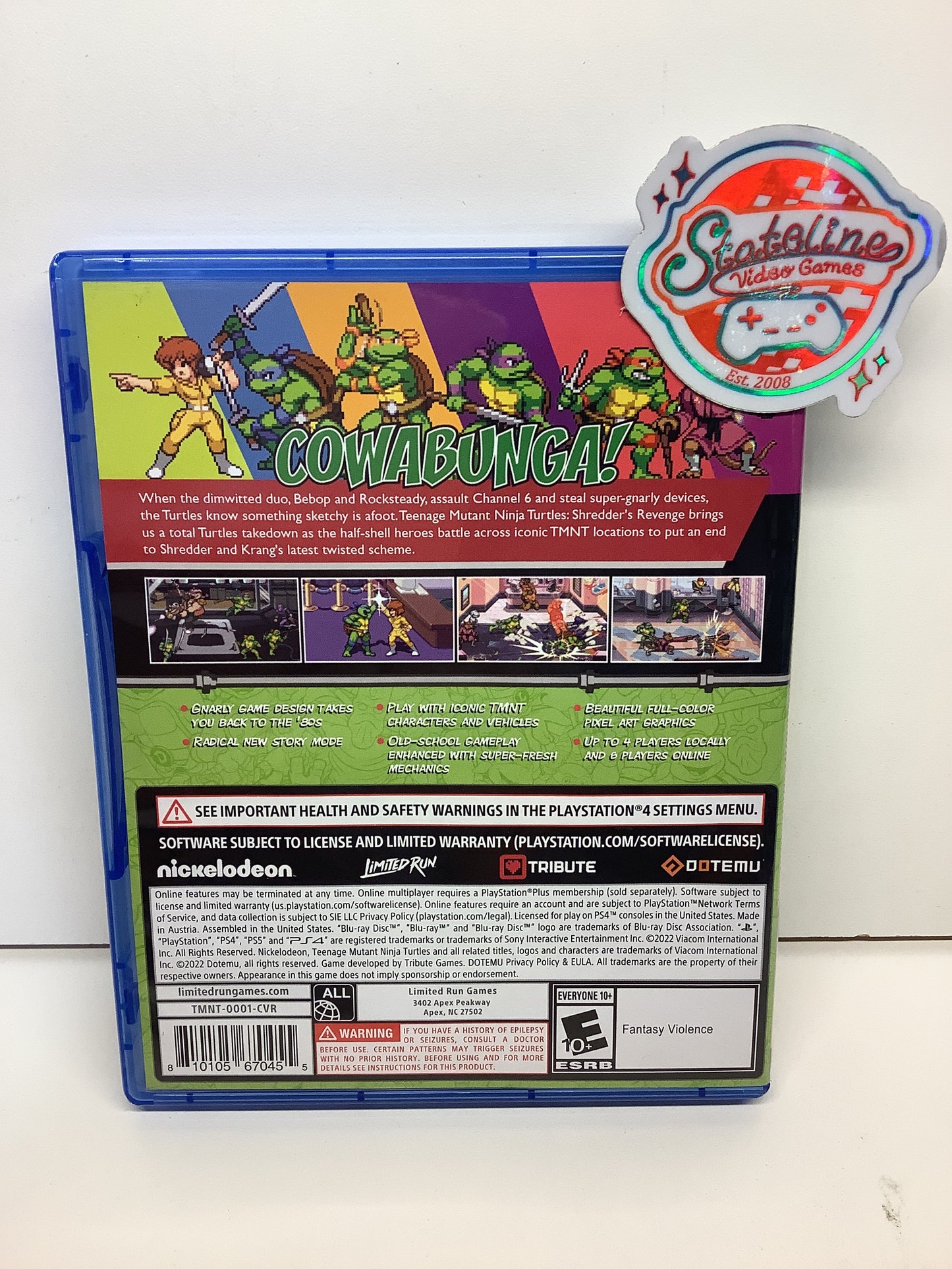 Teenage Mutant Ninja Turtles: Shredder's Revenge - Playstation 4