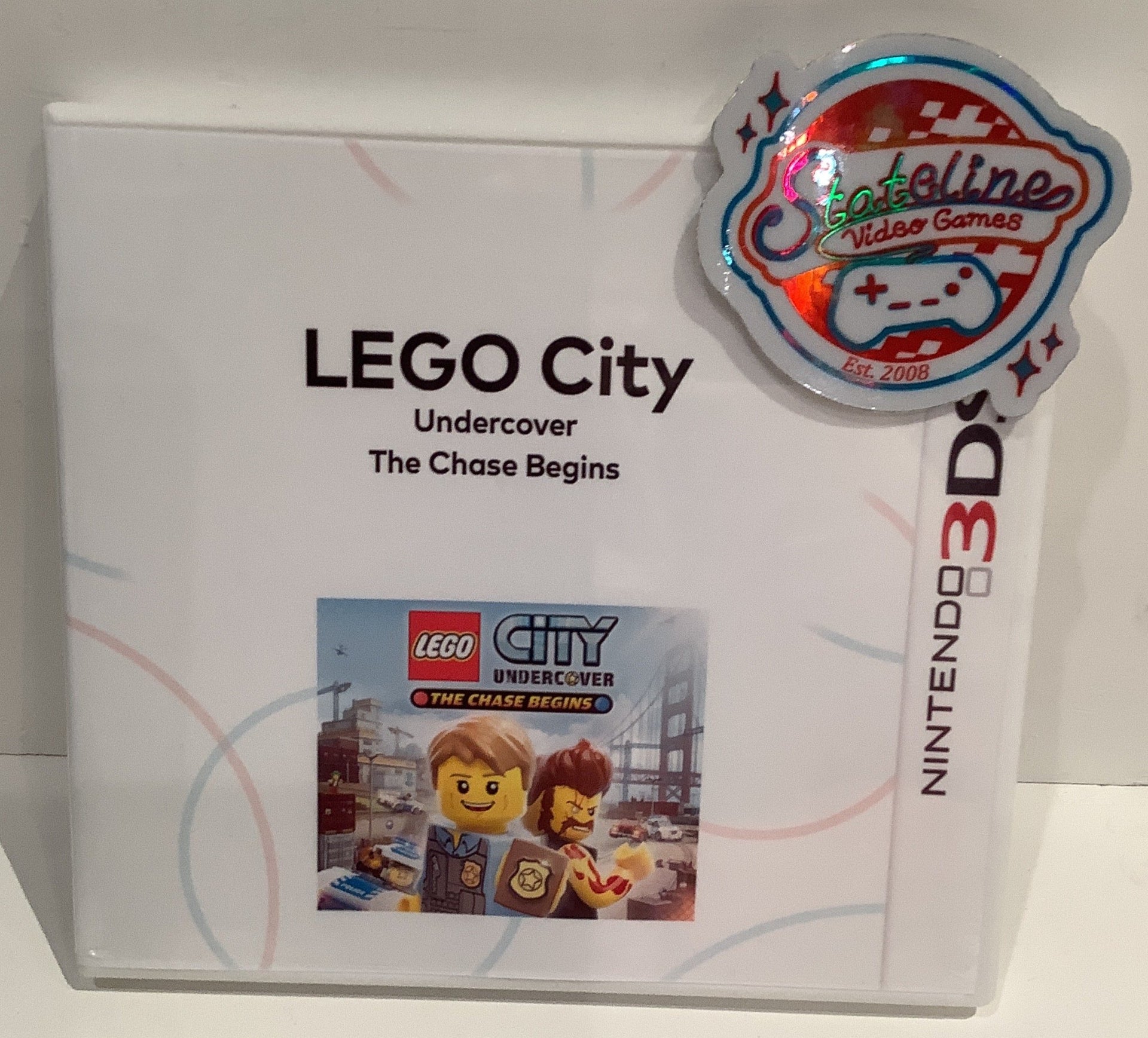 LEGO City Undercover: The Chase Begins Nintendo 3DS Stateline Artwork