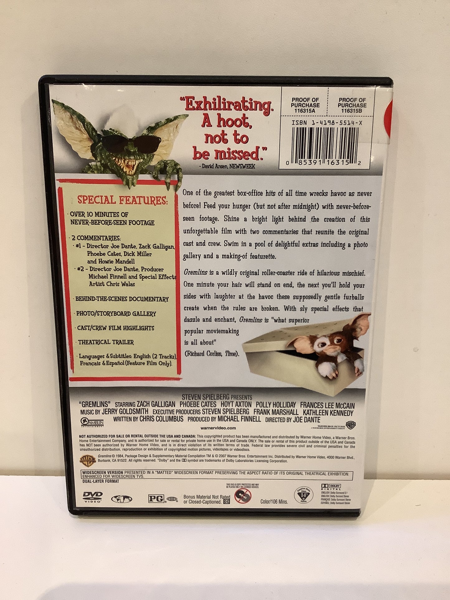 Gremlins: Special Edition - DVD