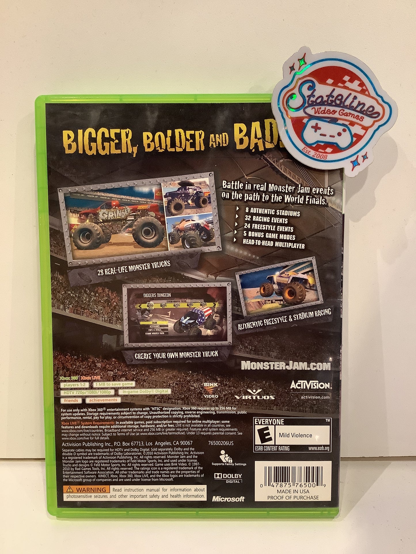 Monster Jam: Path of Destruction - Xbox 360