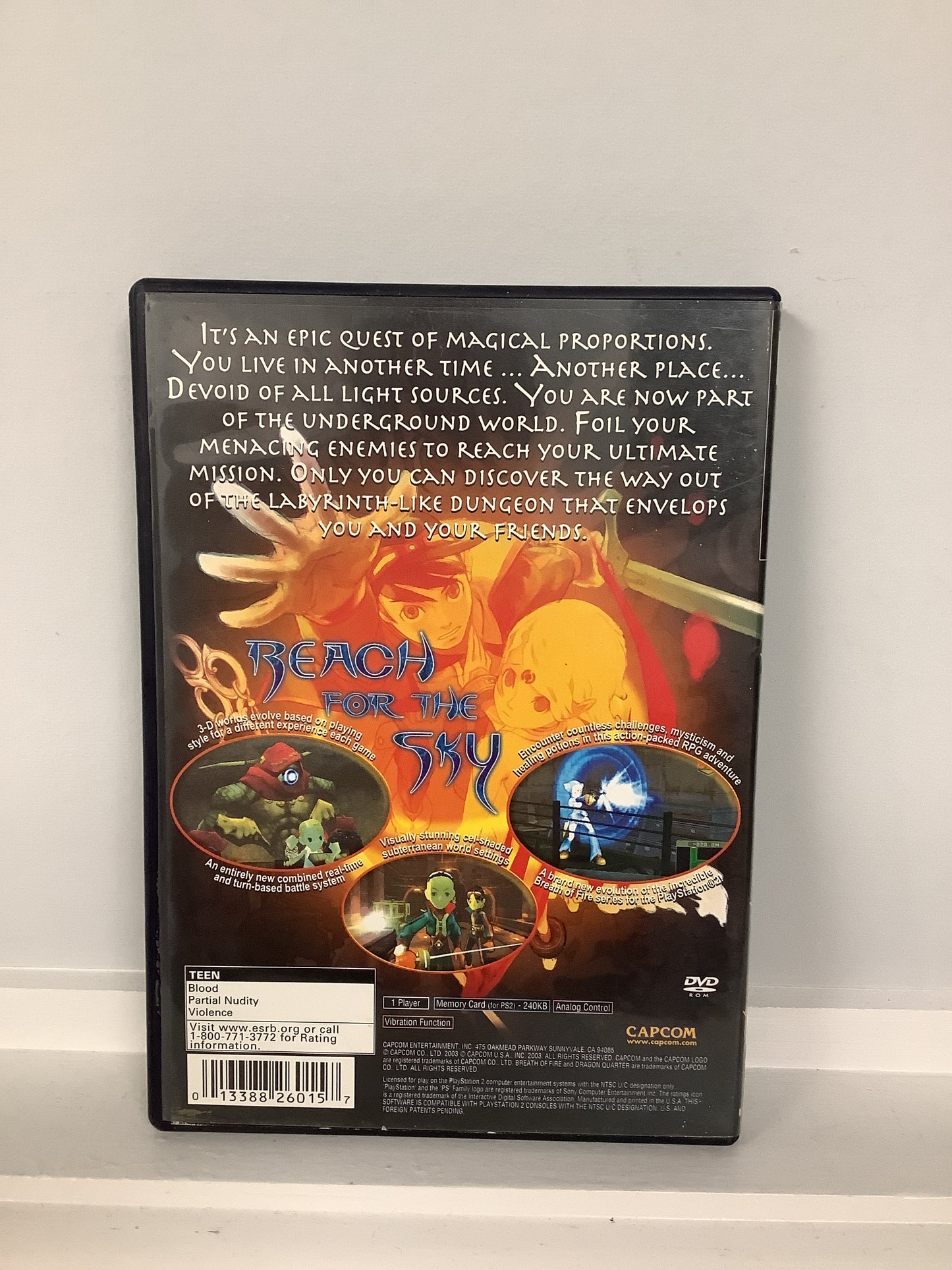 Breath of Fire Dragon Quarter - Playstation 2
