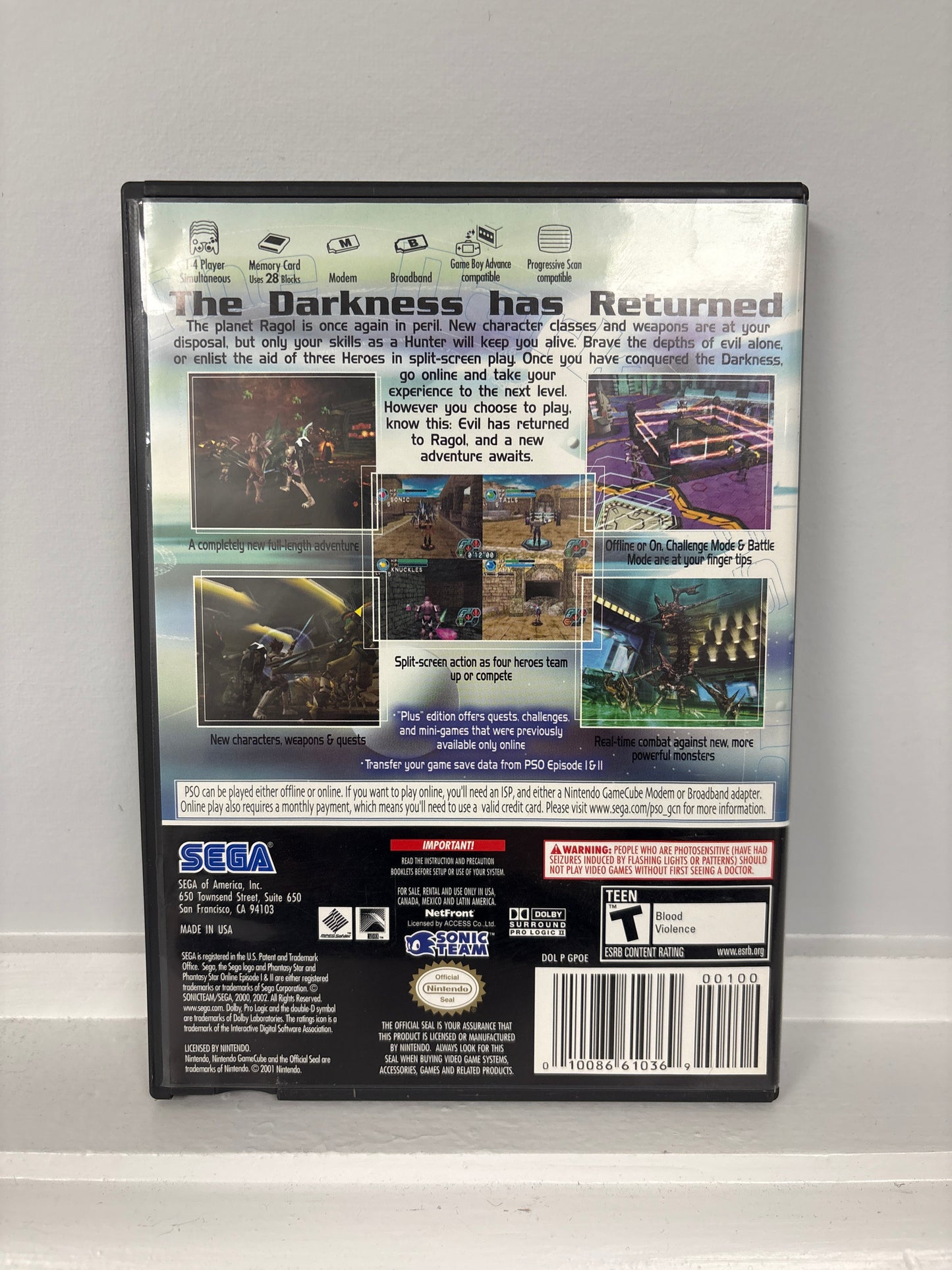 Phantasy Star Online Episode I & II Plus - Gamecube
