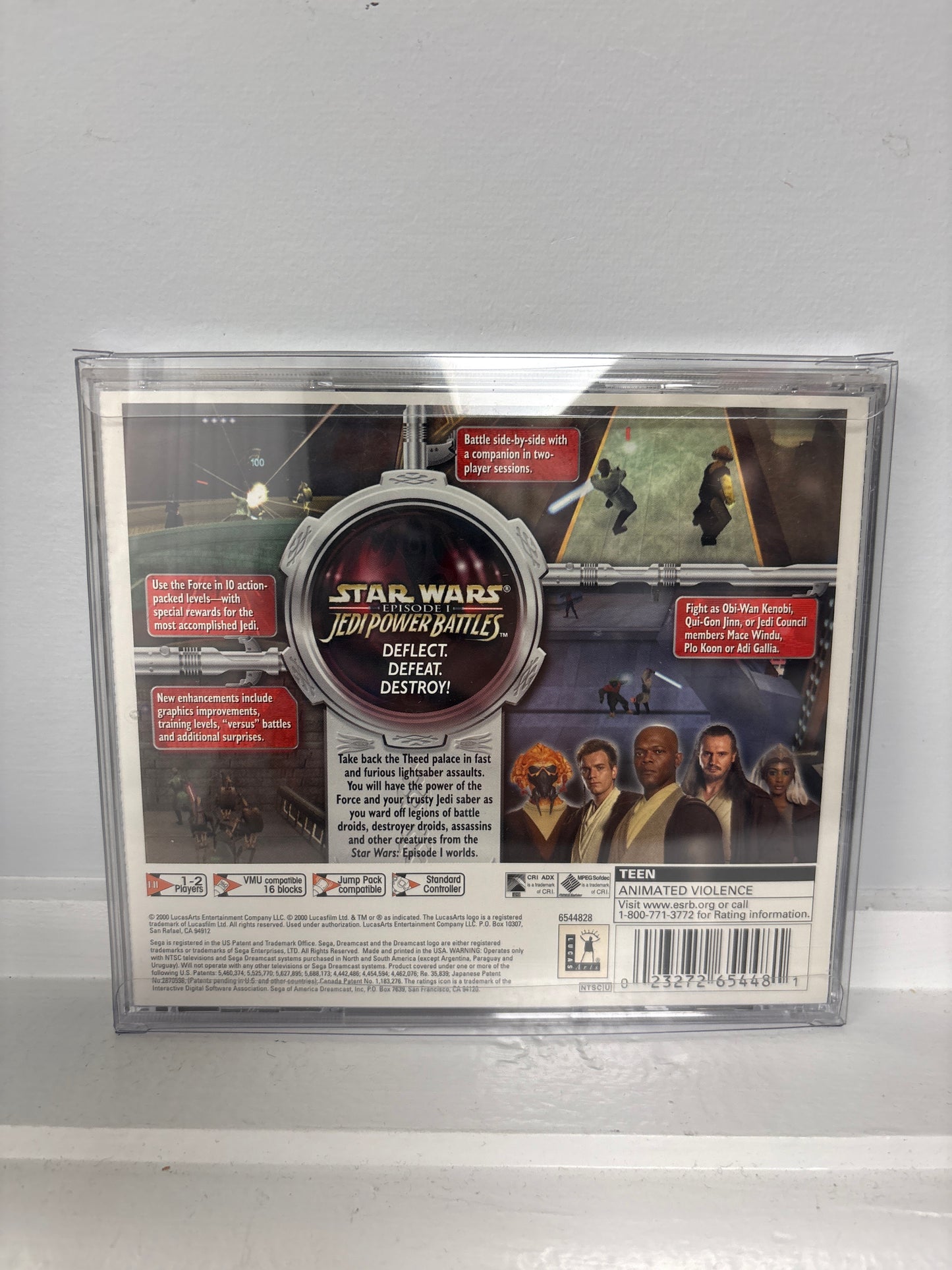 Star Wars Episode I Jedi Power Battles - Sega Dreamcast