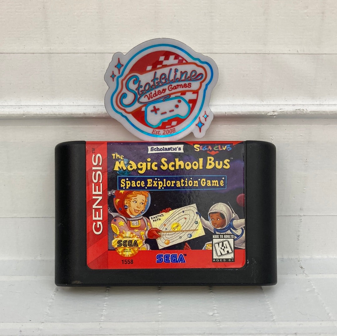 The Magic School Bus Sega Genesis Stateline Video Games Inc.