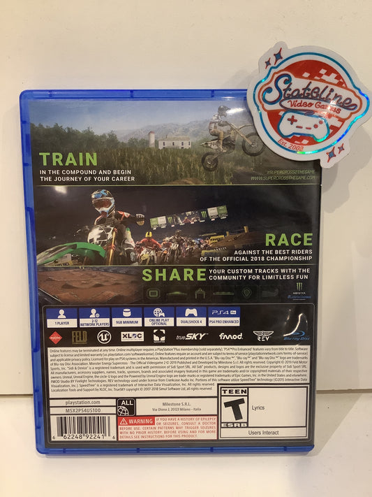 Monster Energy Supercross 2 - Playstation 4