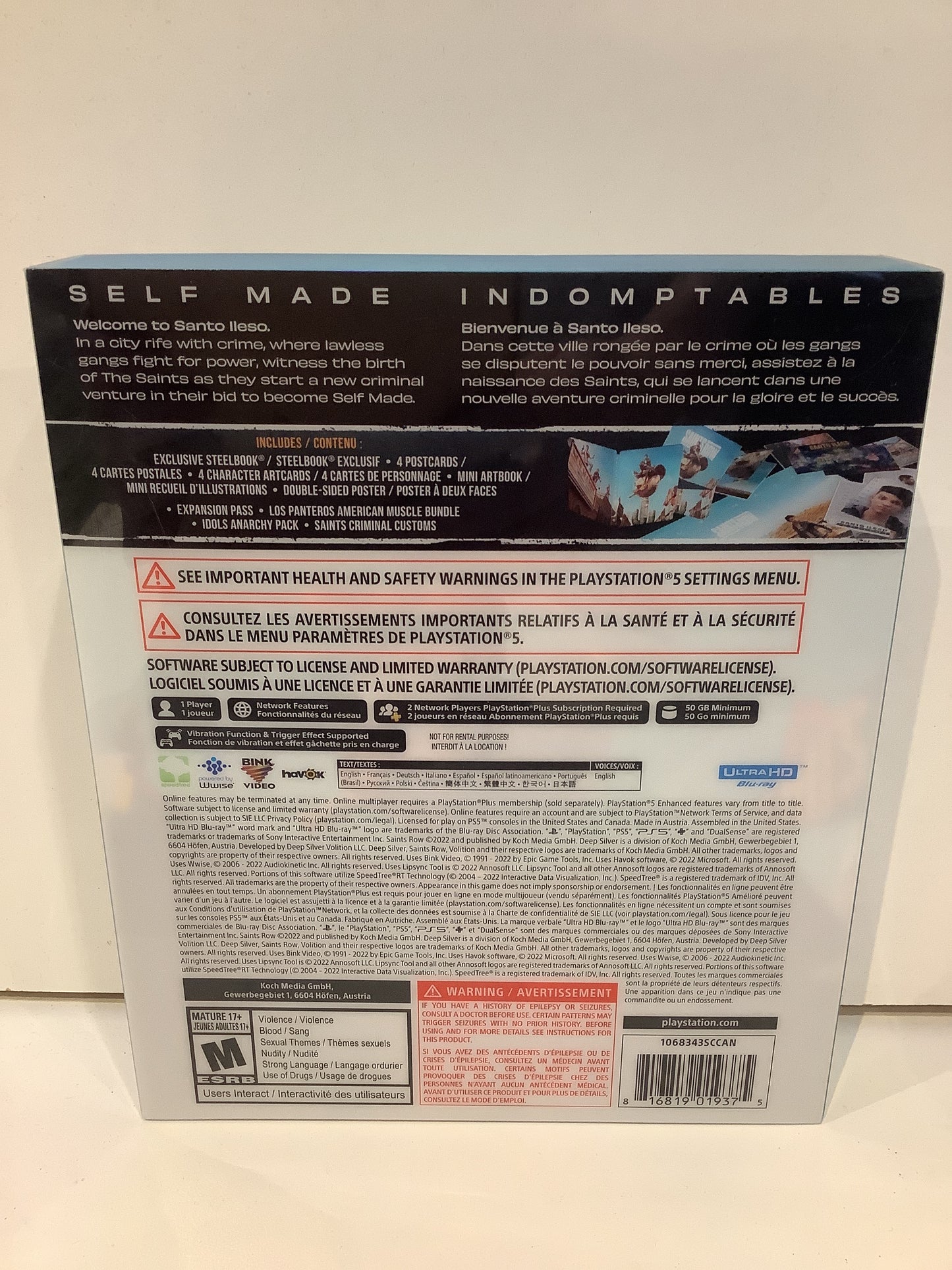 Saints Row [Notorious Edition] - Playstation 5
