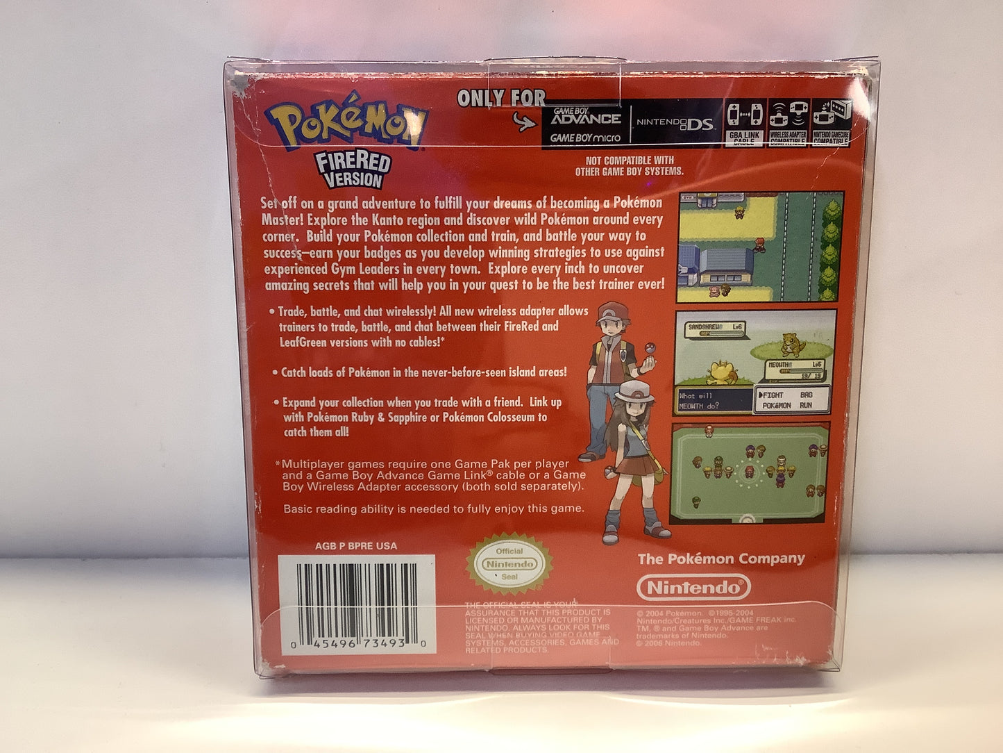 Pokemon FireRed [Player's Choice] - GameBoy Advance