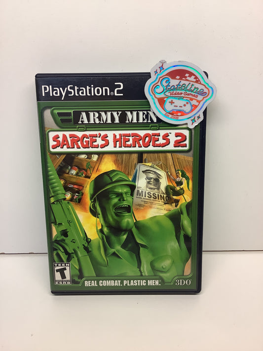 Army Men Sarge's Heroes 2 - Playstation 2