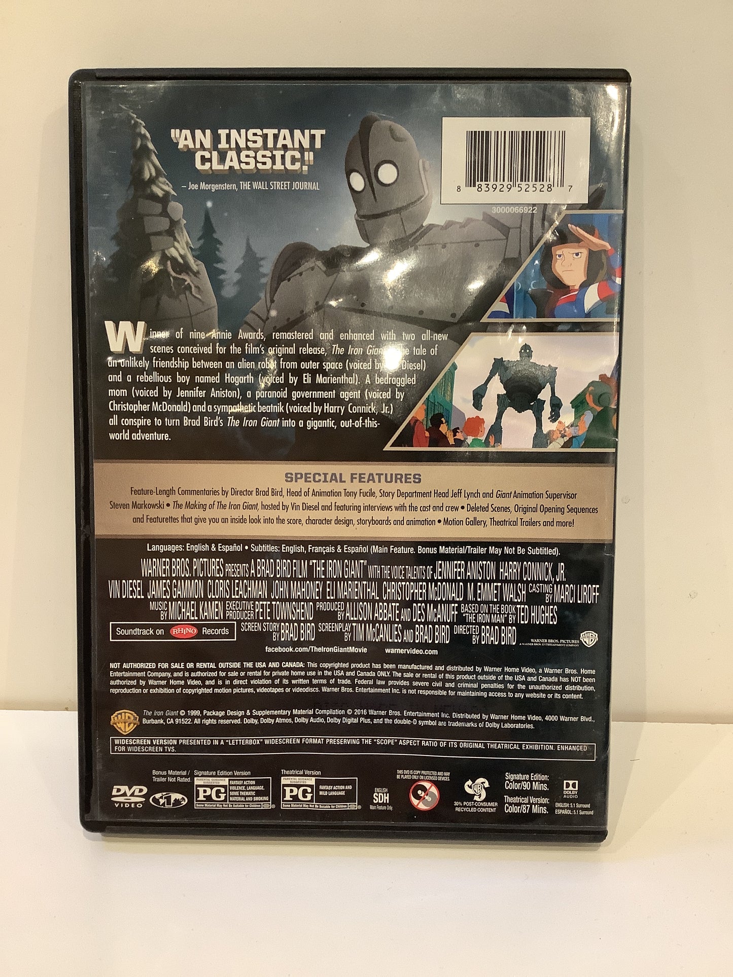 The Iron Giant - DVD