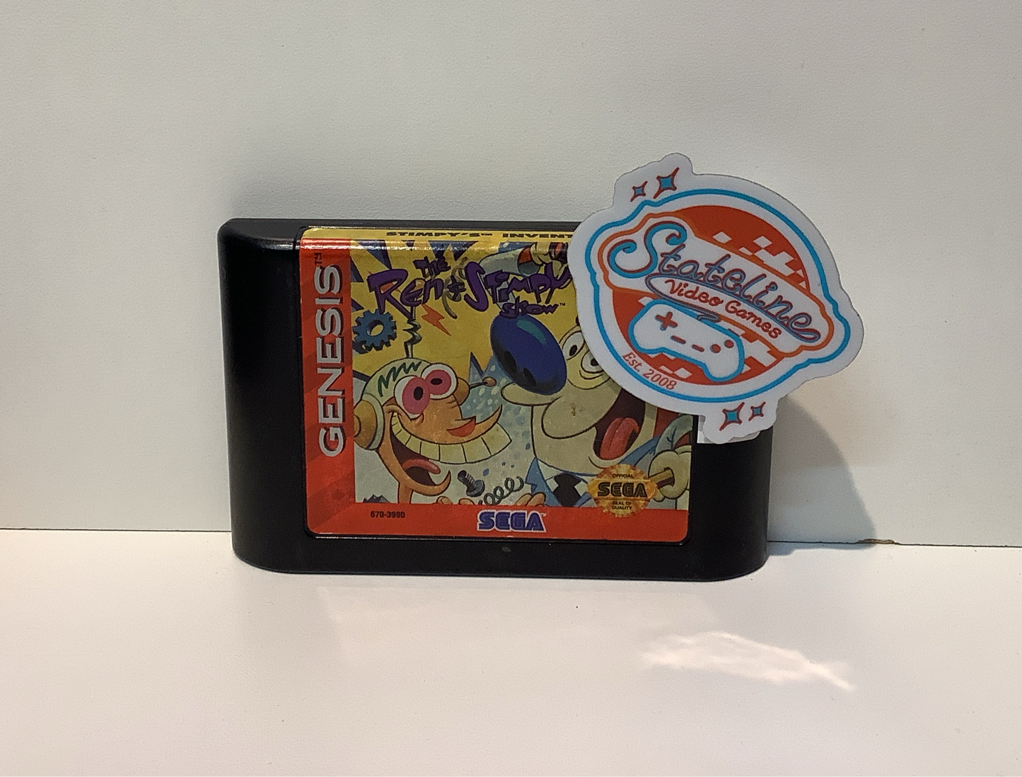 The Ren and Stimpy Show Stimpy's Invention - Sega Genesis