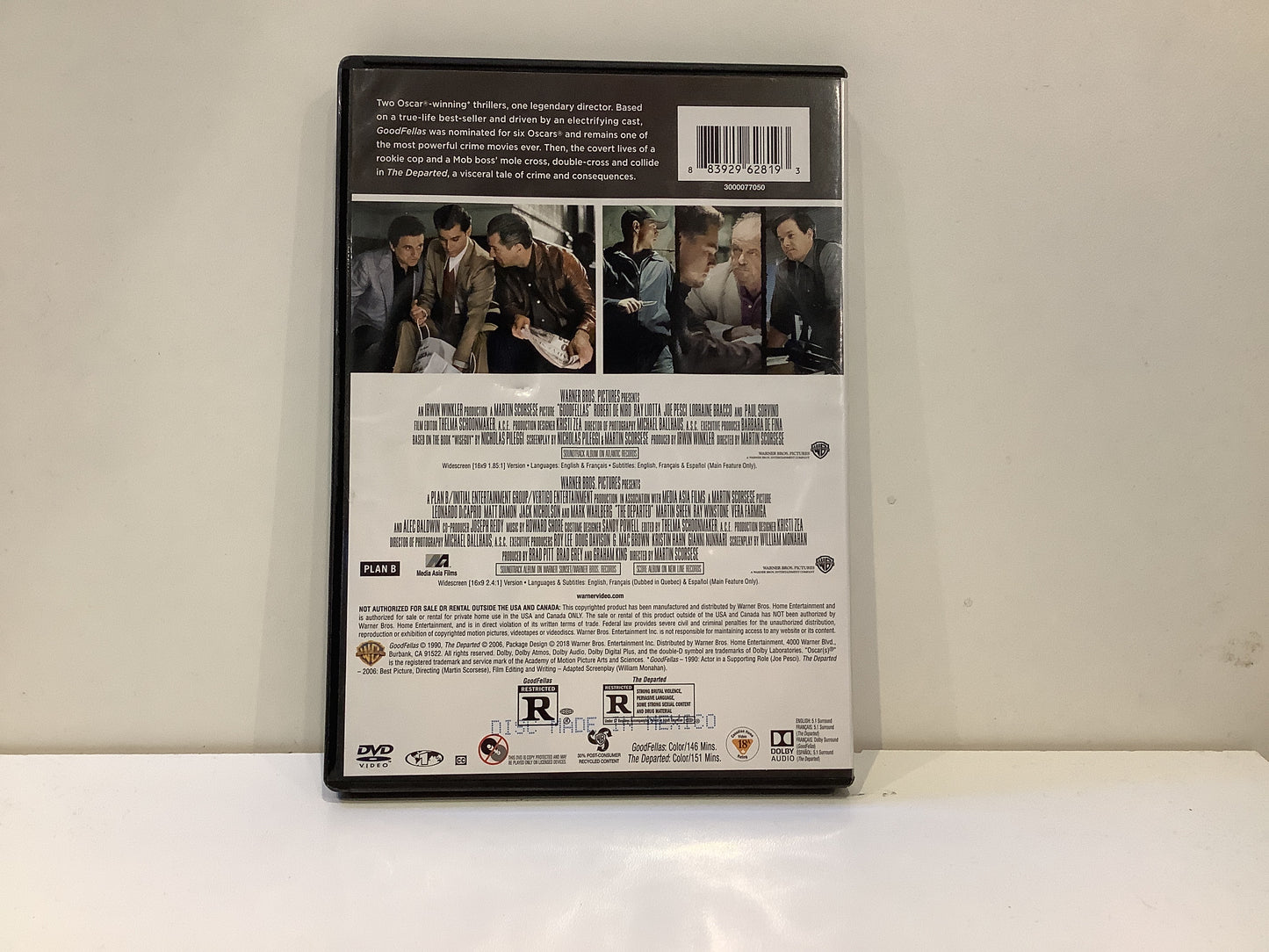 Goodfellas / The Departed - DVD