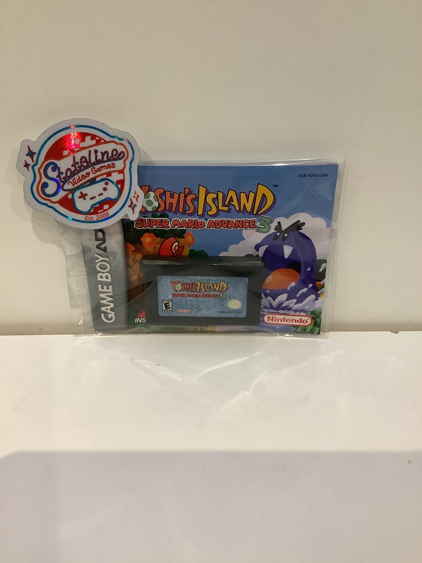 Super Mario Advance 3 Yoshi's Island - GameBoy Advance