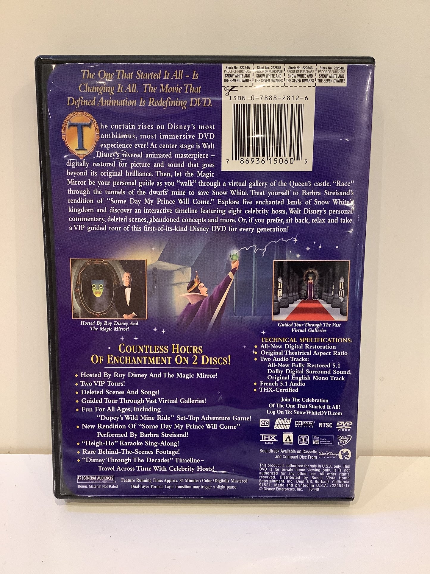 Snow White and the Seven Dwarfs (Platinum Edition) - DVD