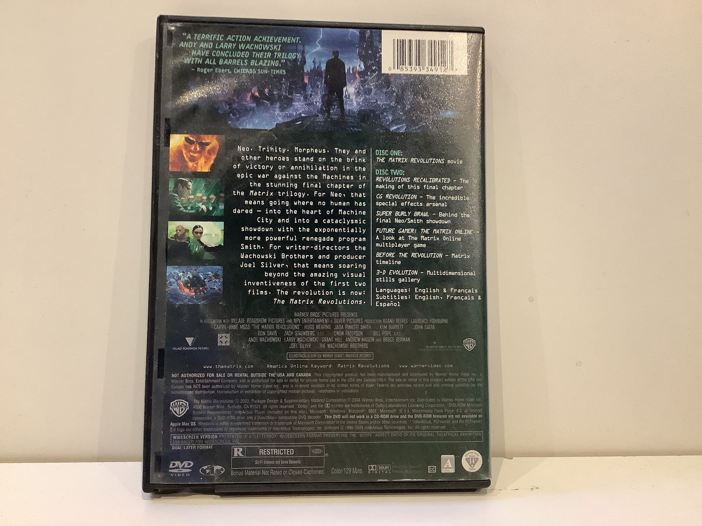 Matrix Revolutions - DVD