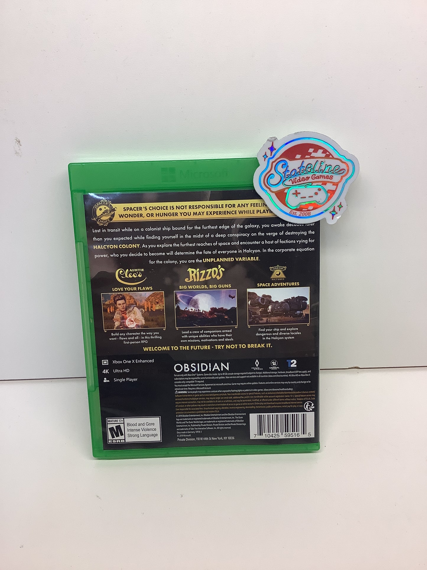 The Outer Worlds - Xbox One