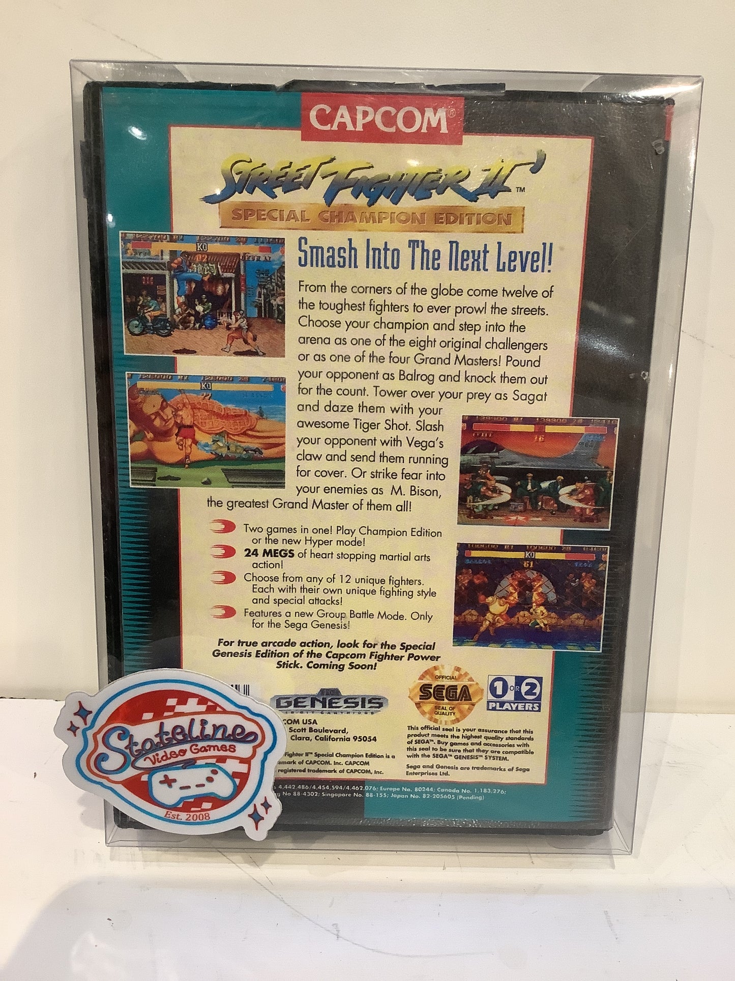 Street Fighter II Special Champion Edition - Sega Genesis