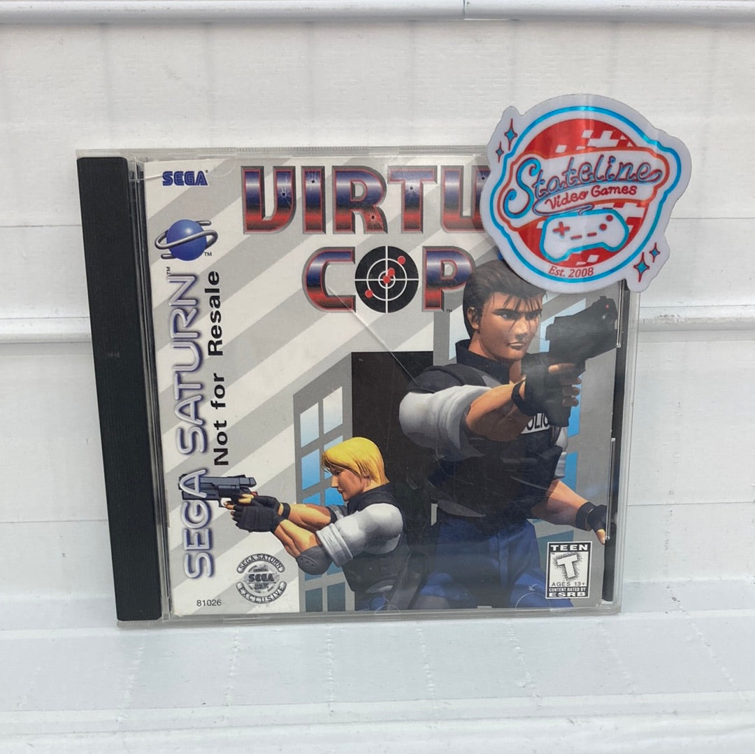 Virtua Cop [Not For Resale] - Sega Saturn