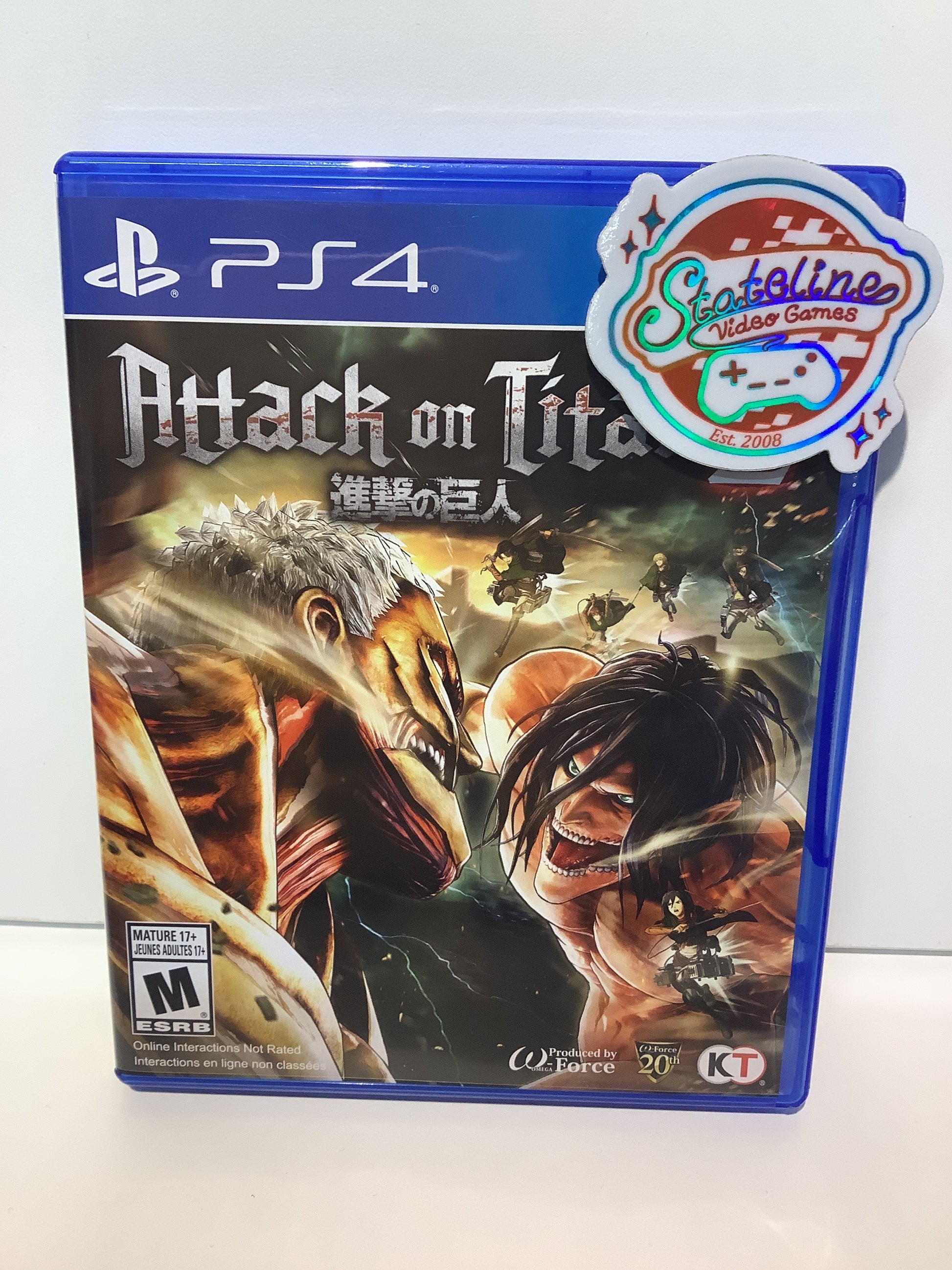 Attack on Titan Playstation Pre-Owned - Main Image