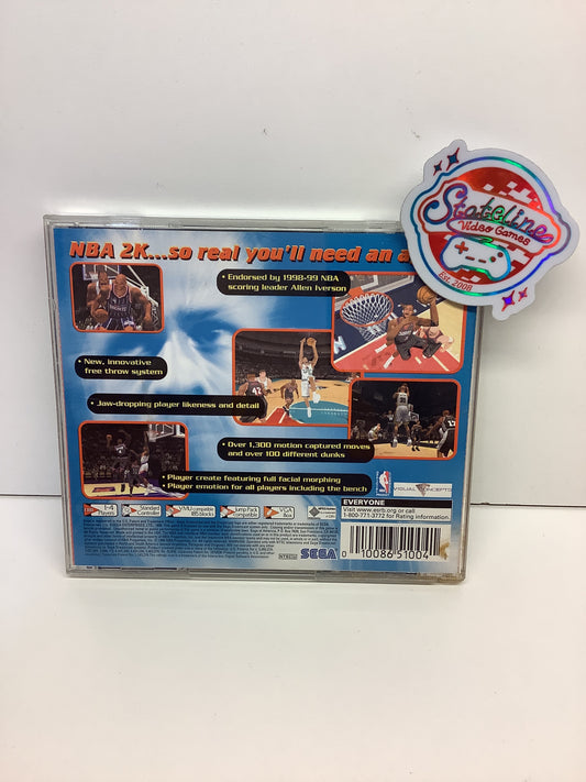 NBA 2K [Sega All Stars] - Sega Dreamcast