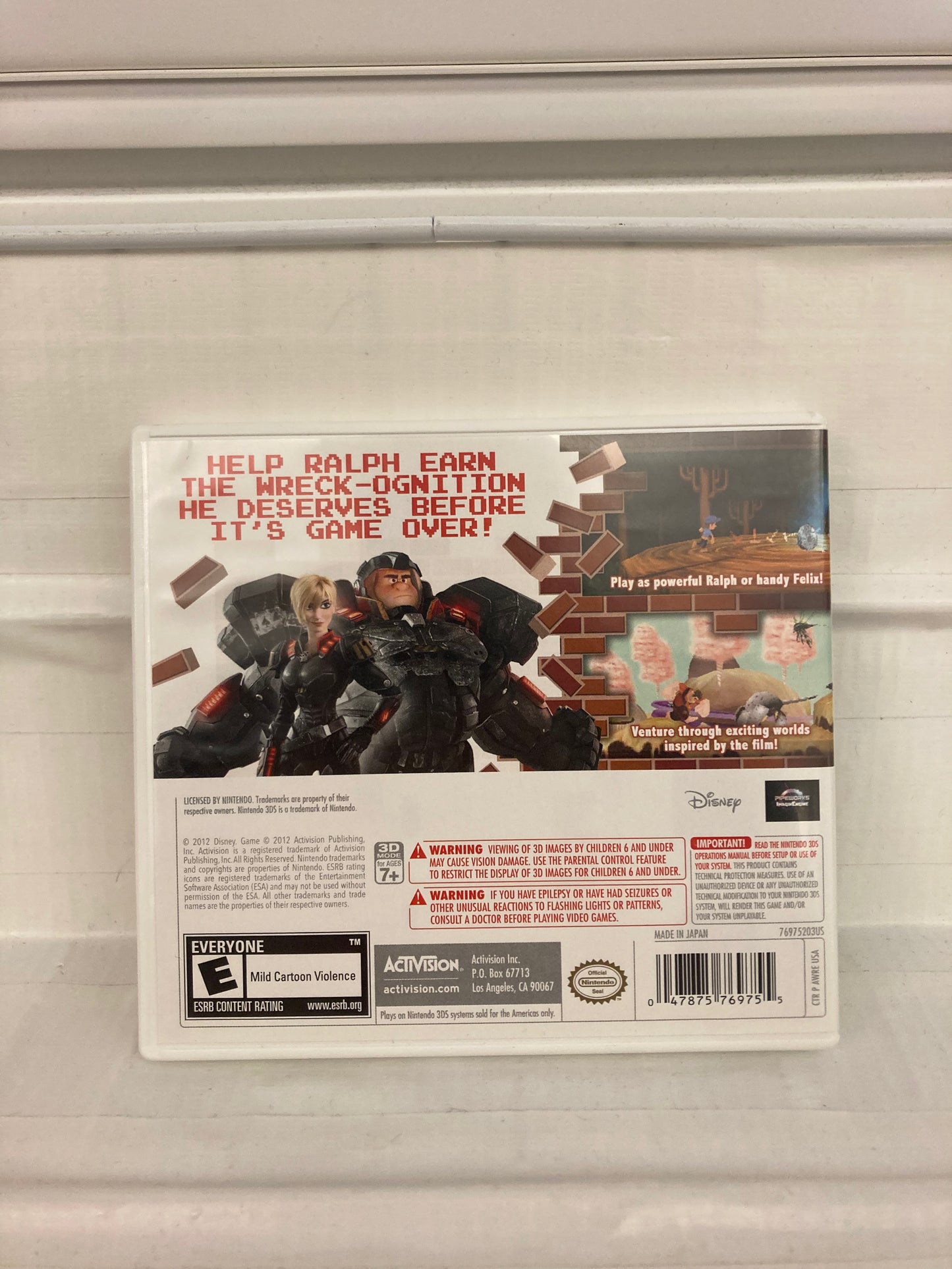 Wreck It Ralph - Nintendo 3DS