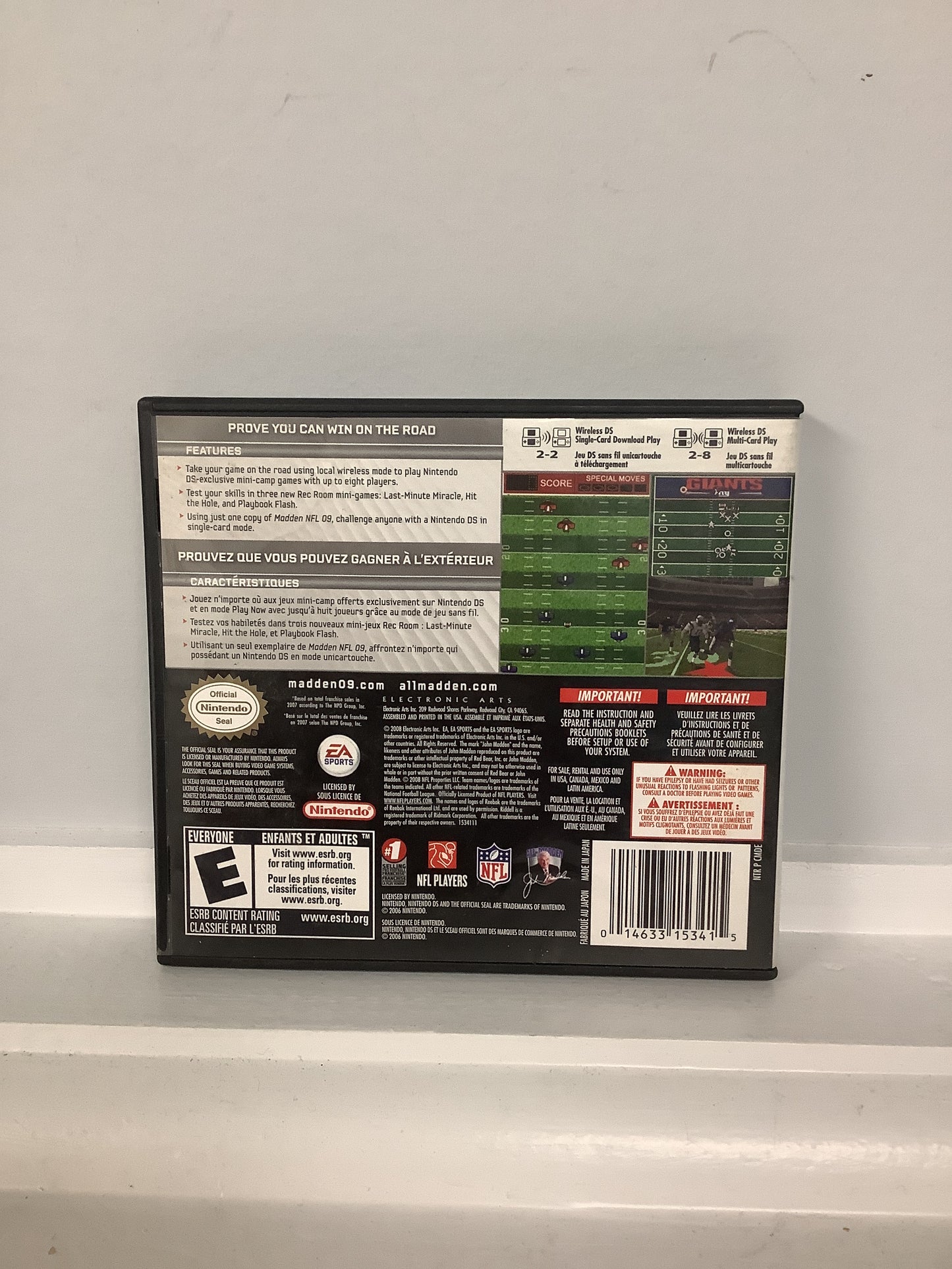 Madden 2009 - Nintendo DS