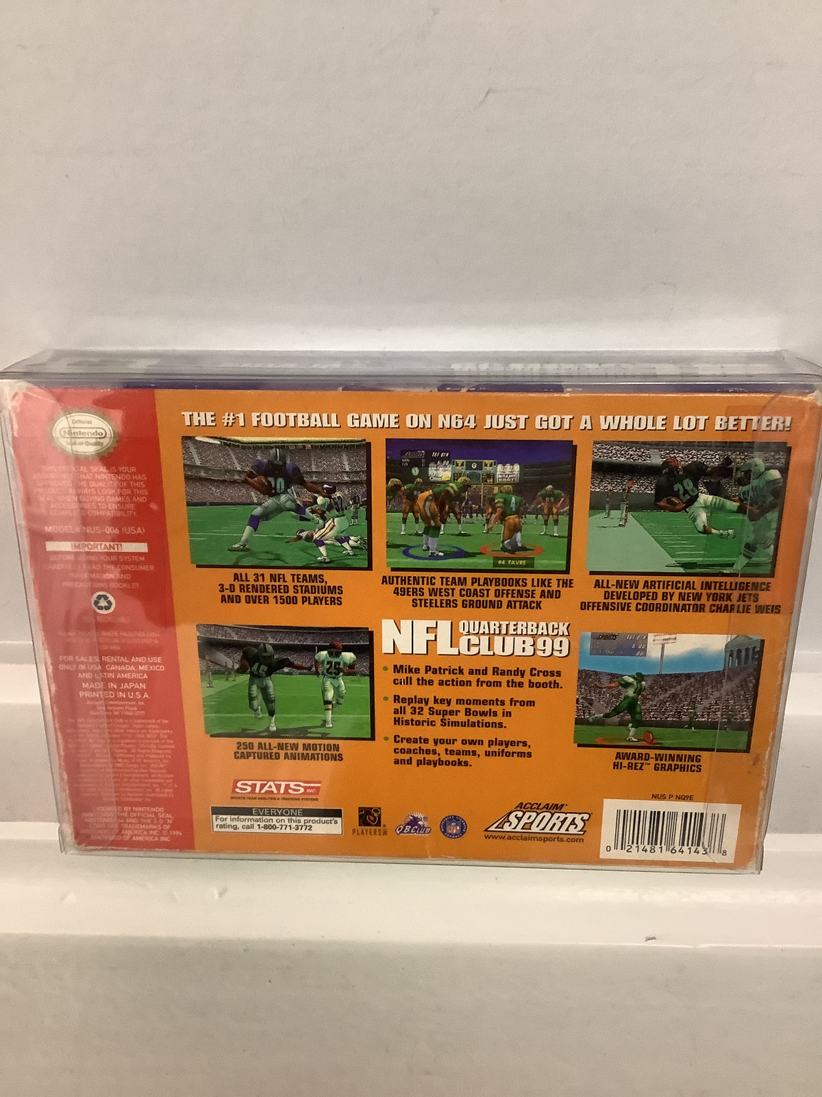 NFL Quarterback Club 99 - Nintendo 64