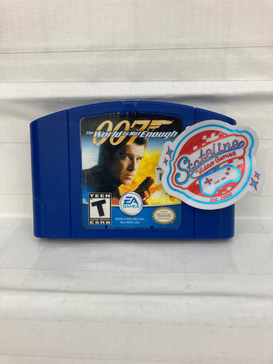 007 World Is Not Enough - Nintendo 64