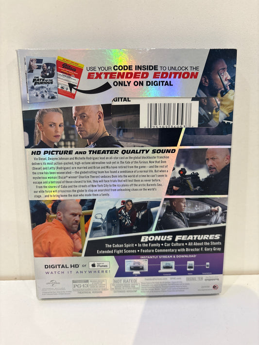 The Fate of the Furious - Blu-Ray