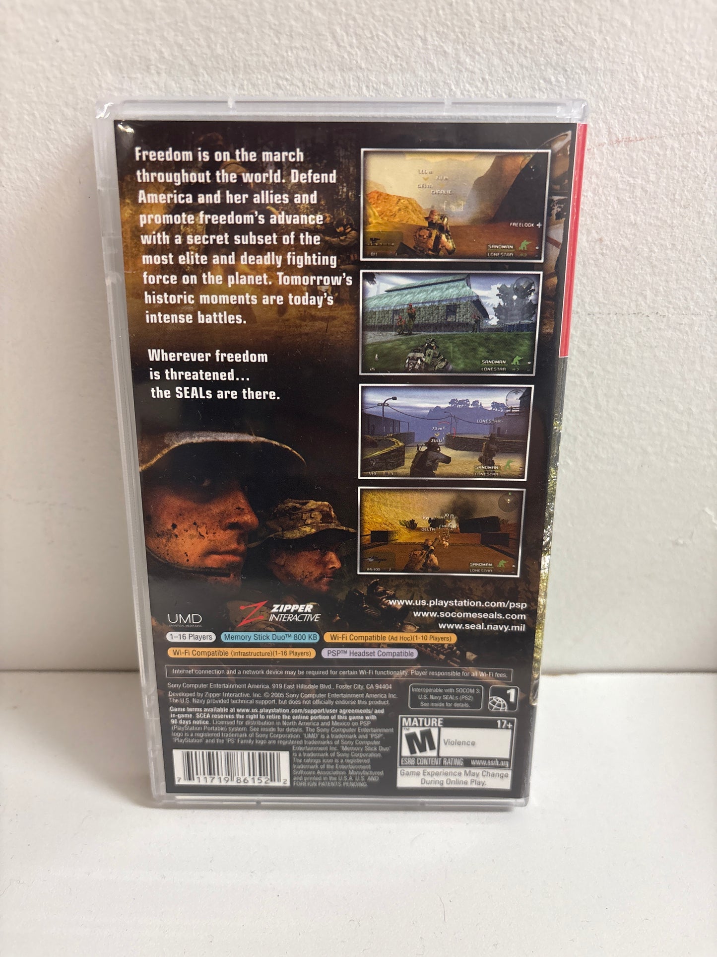 SOCOM US Navy Seals Fireteam Bravo [Greatest Hits] - PSP