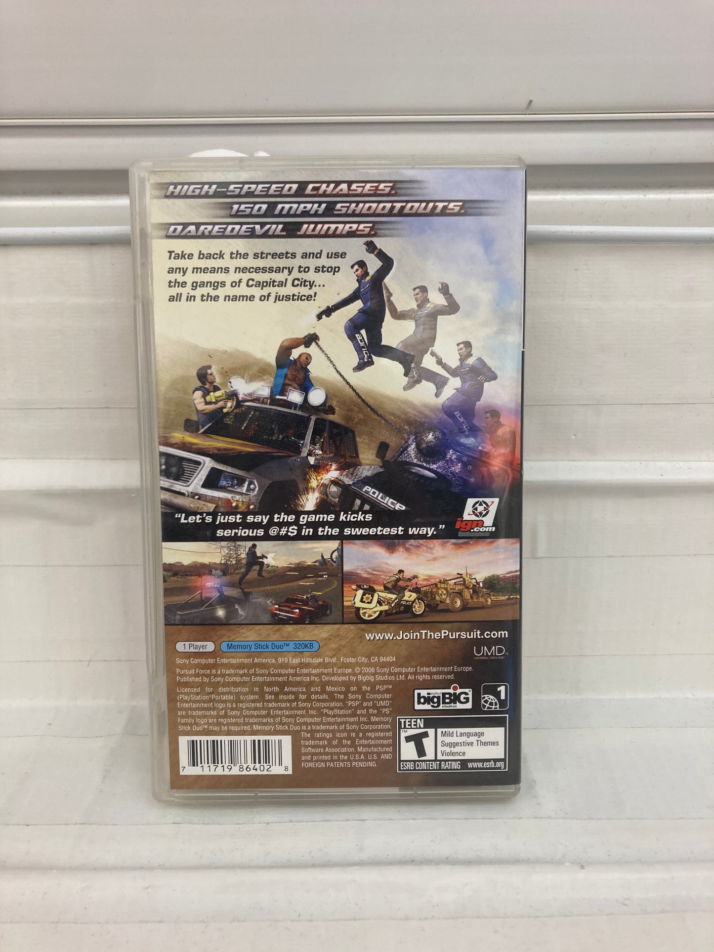 Pursuit Force - PSP