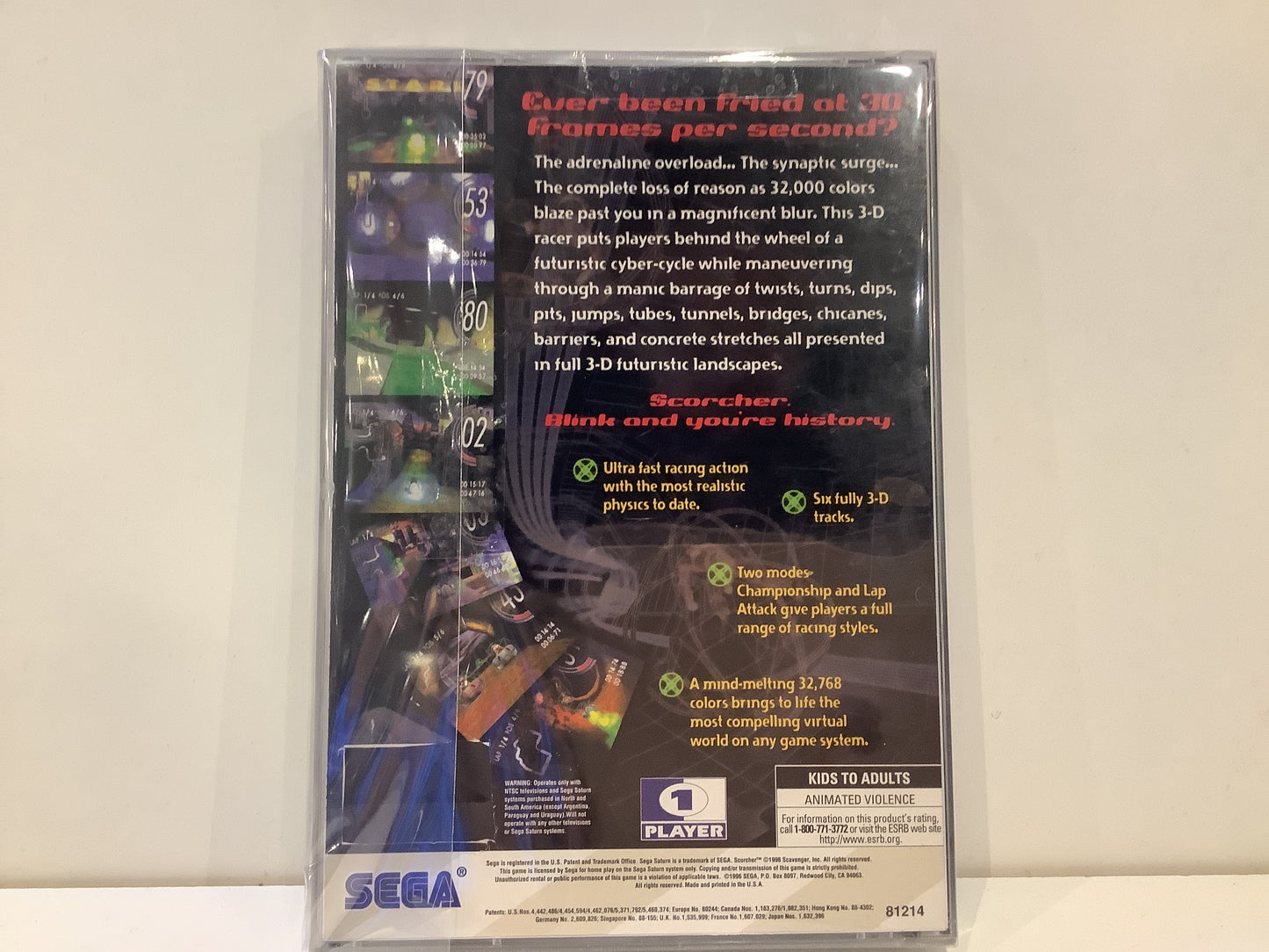 Scorcher - Sega Saturn