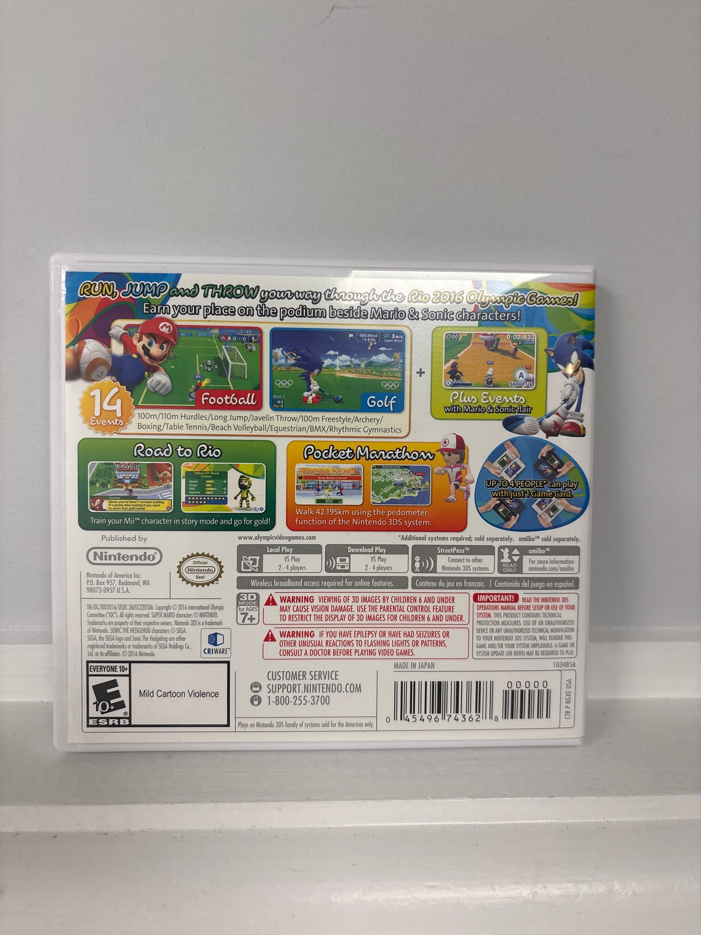 Mario & Sonic at the Rio 2016 Olympic Games - Nintendo 3DS