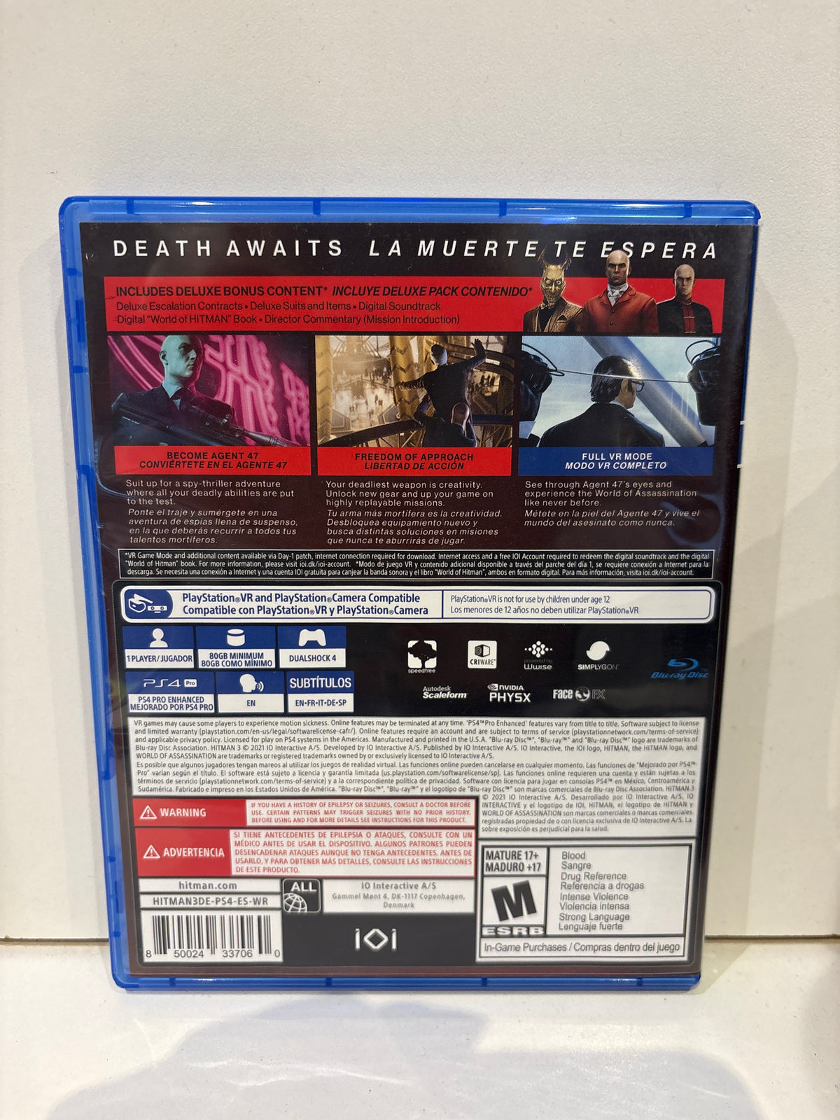 Hitman 3 [Deluxe Edition] - Playstation 4