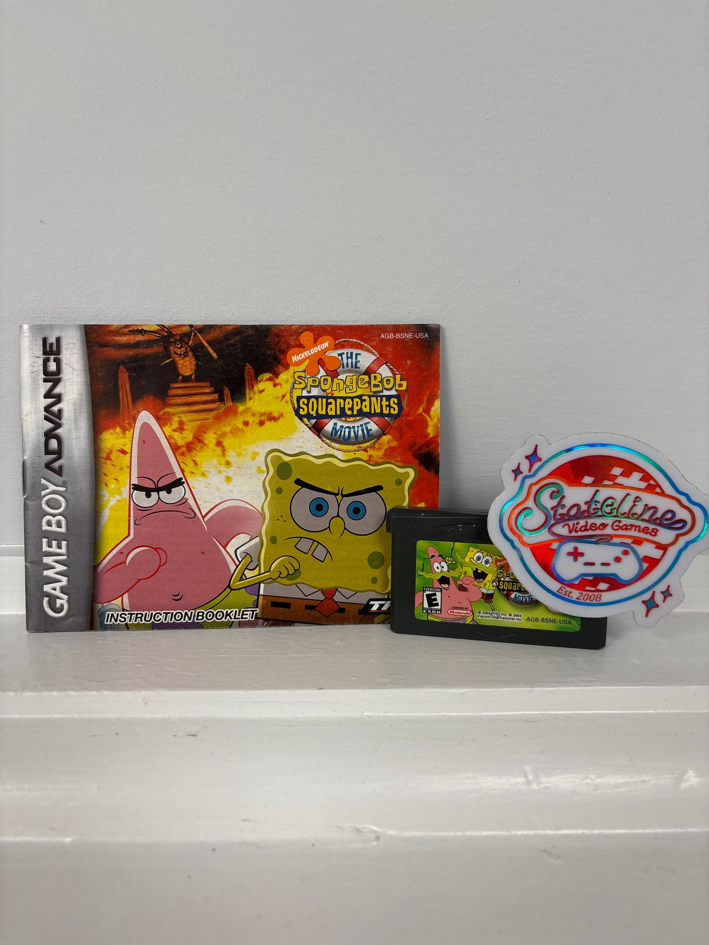 SpongeBob SquarePants The Movie - GameBoy Advance