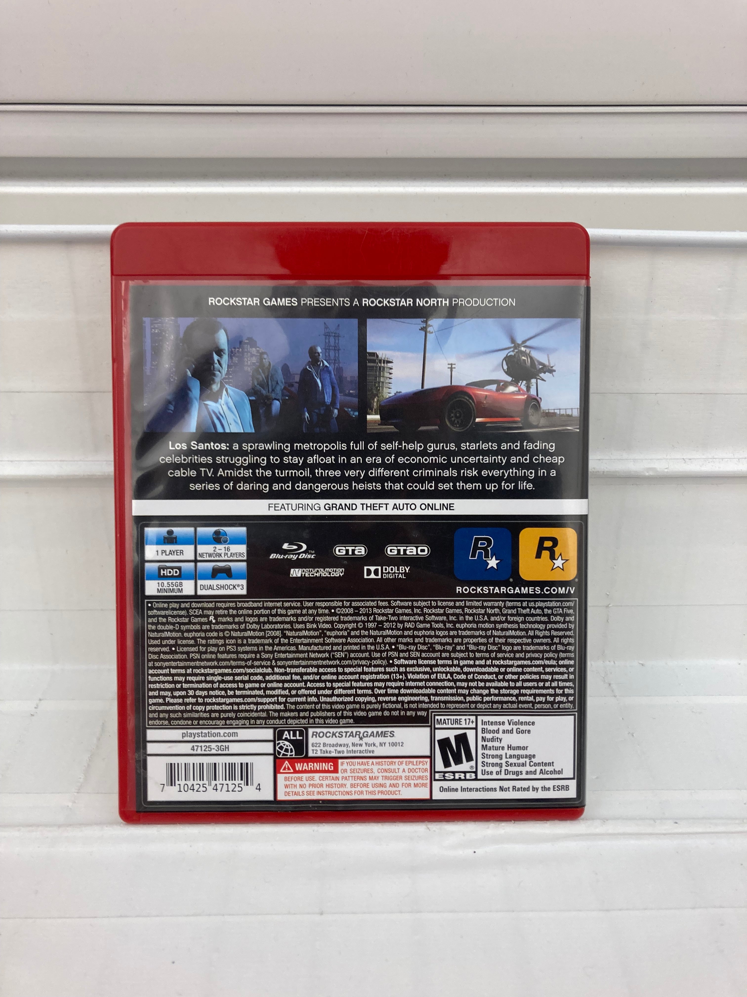 Grand Theft Auto V [Greatest Hits] - Playstation 3 – Stateline