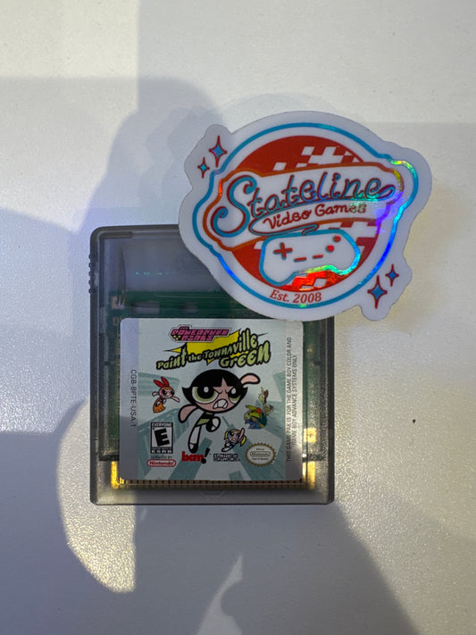 Powerpuff Girls Paint the Townsville Green - GameBoy Color