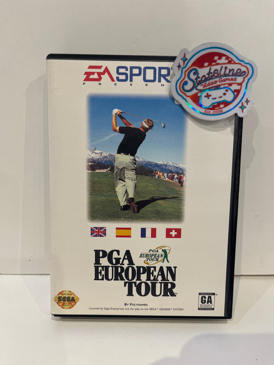 PGA European Tour - Sega Genesis