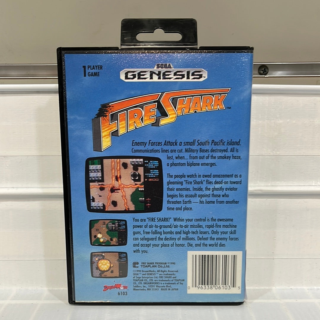 Fire Shark - Sega Genesis