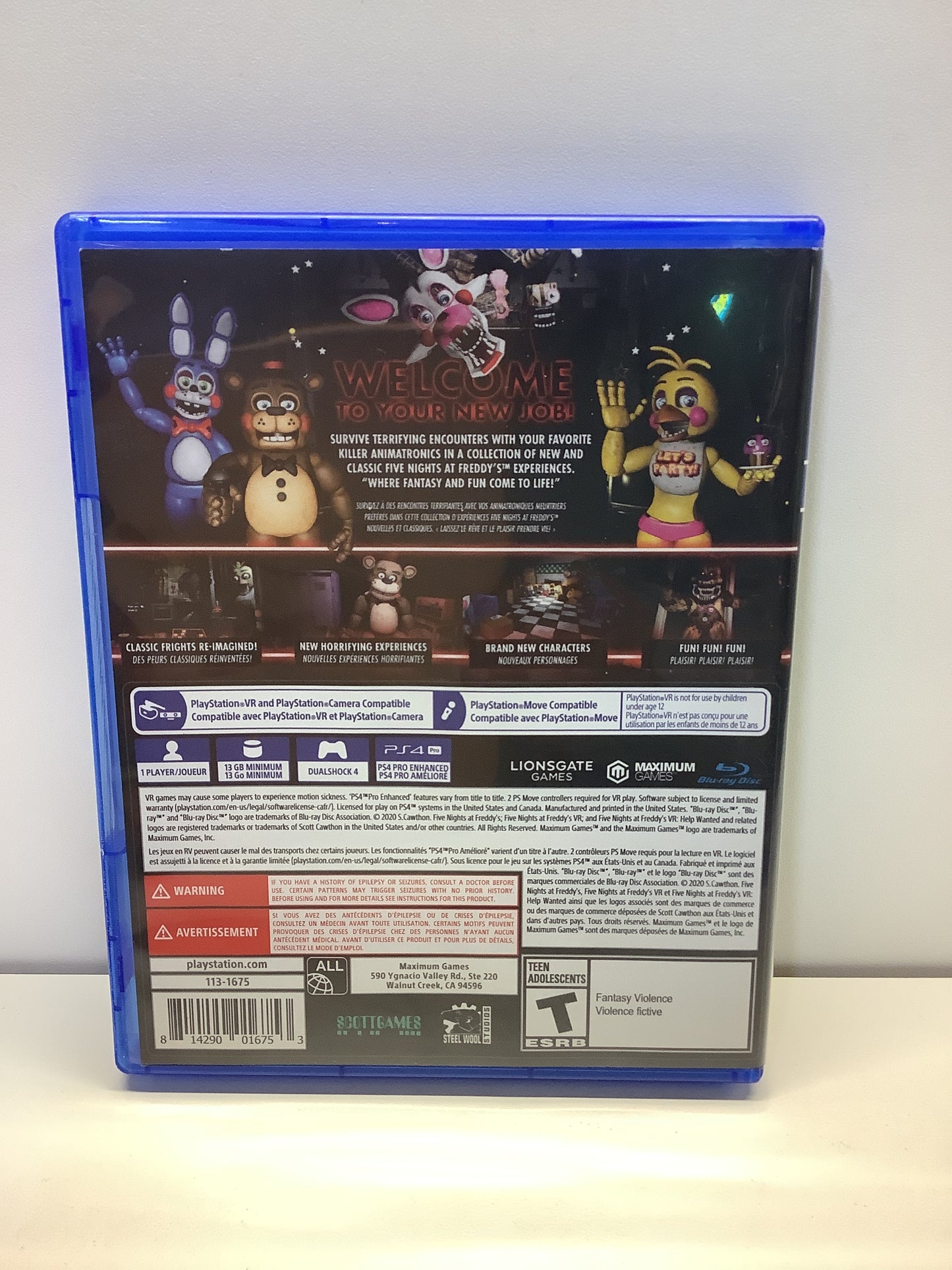 Five Nights at Freddy's: Help Wanted - Playstation 4