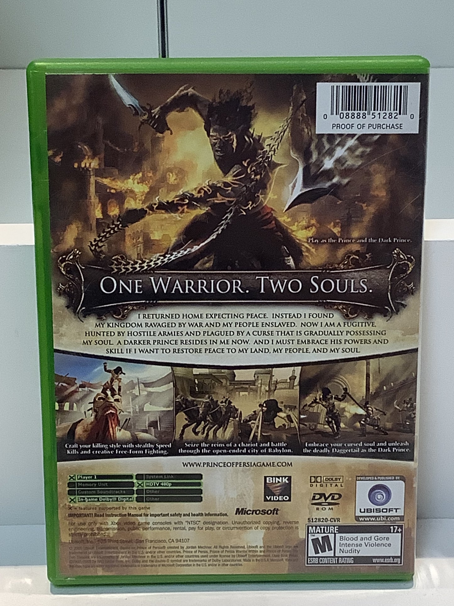 Prince of Persia Two Thrones - Xbox