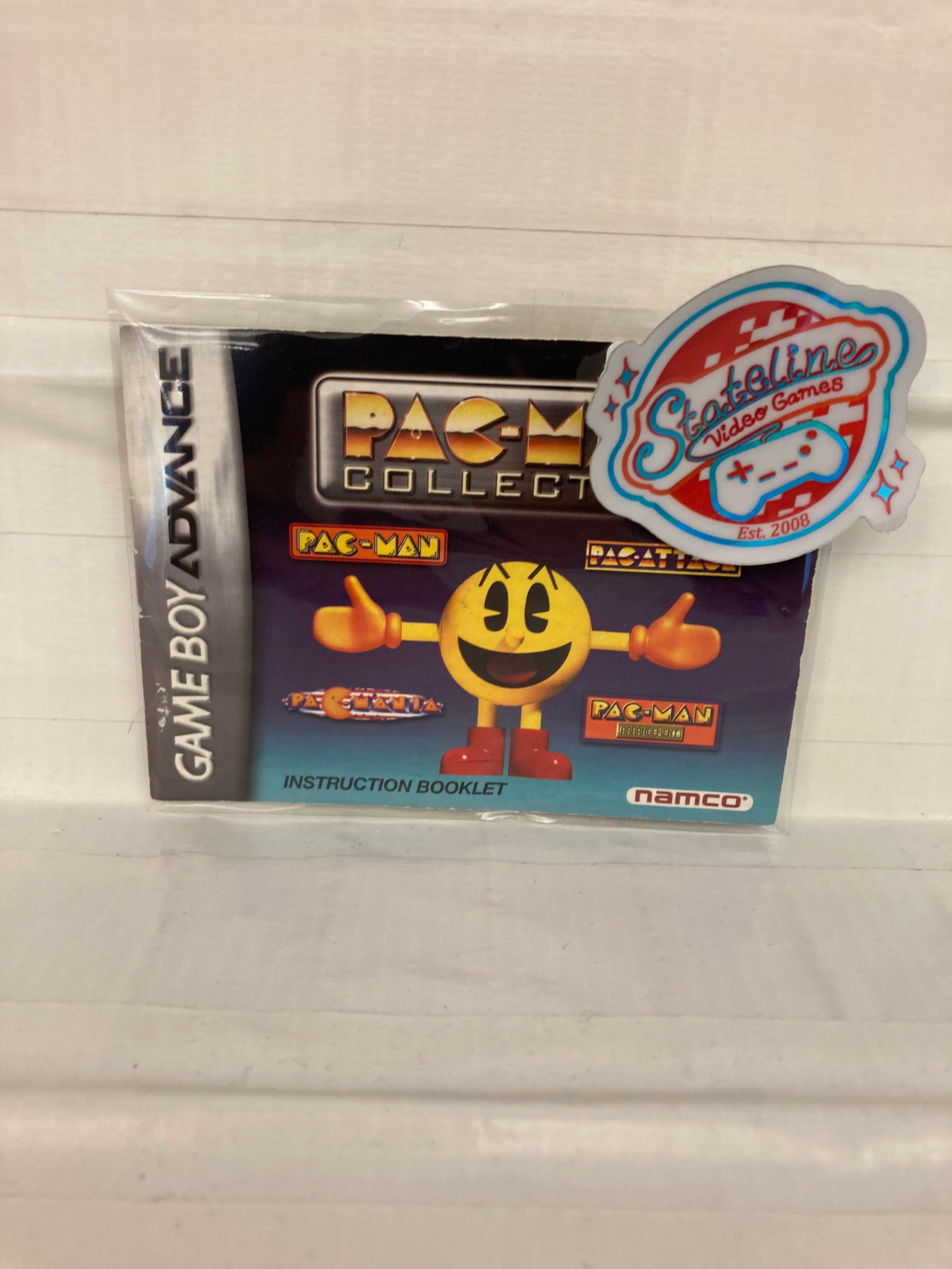 Pacman Collection Gba Pac-Man Collection - GameBoy Advance – Stateline Video Games Inc.