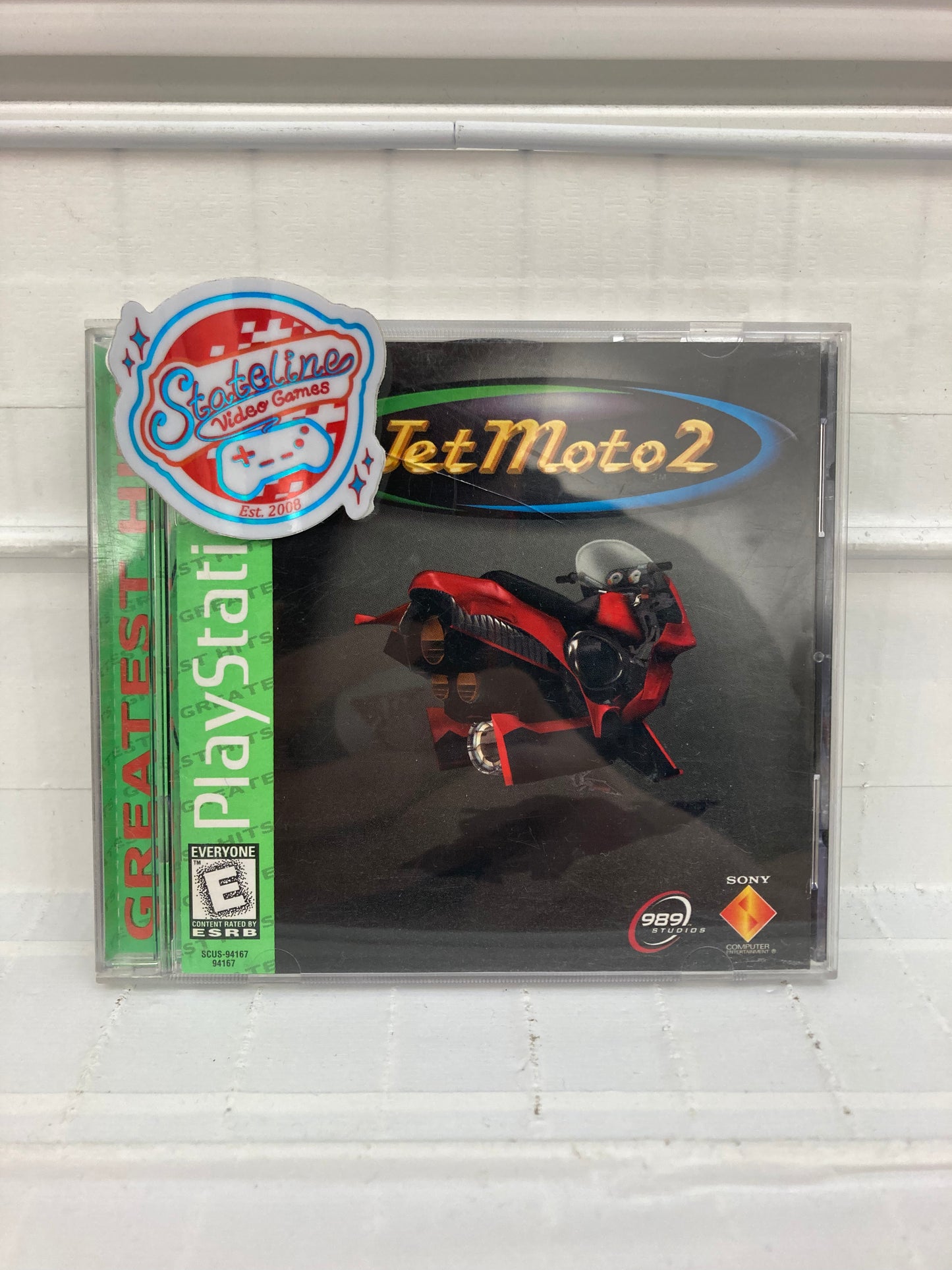 Jet Moto 2 [Greatest Hits] - Playstation