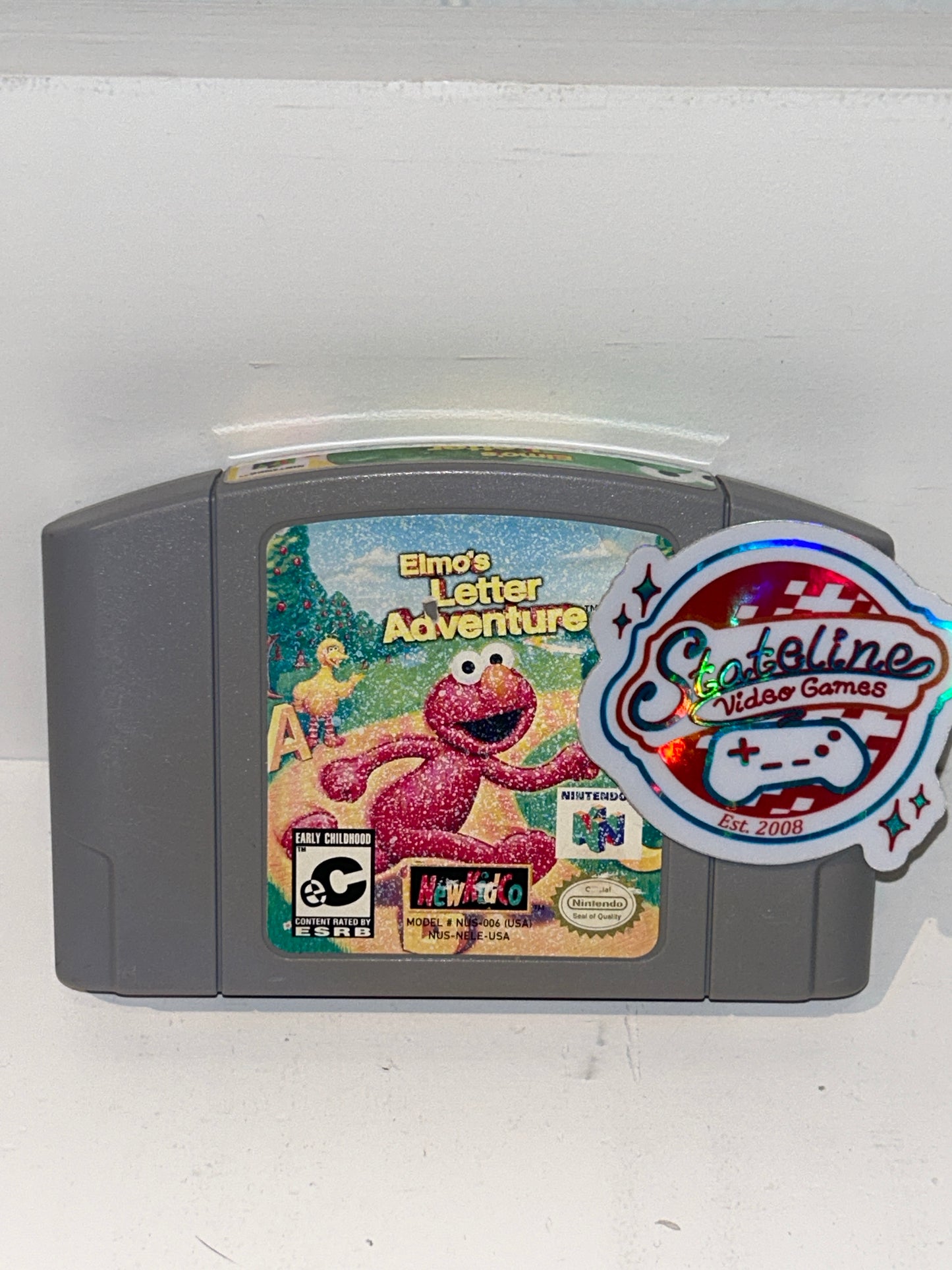 Elmo's Letter Adventure - Nintendo 64