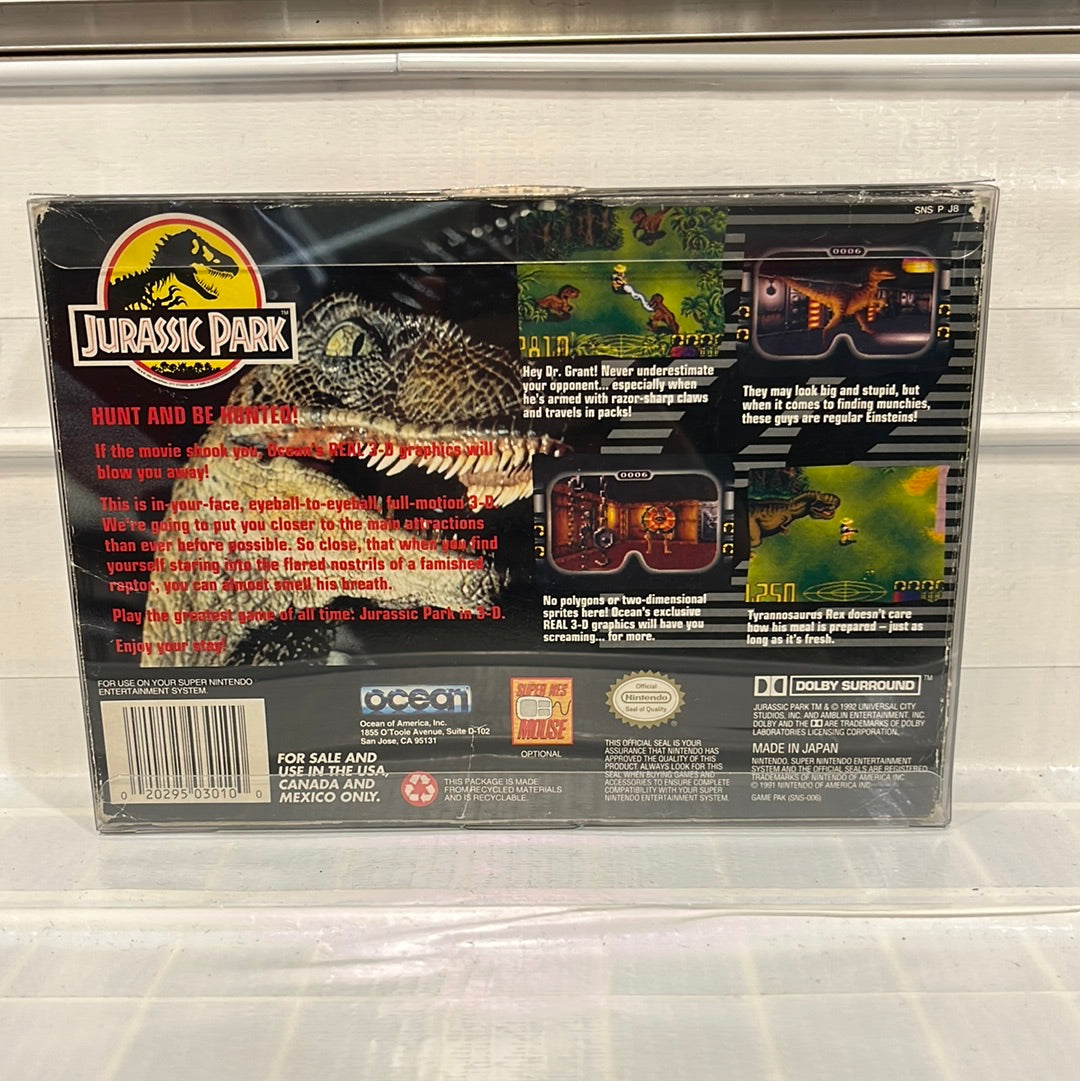 Hotsell Jurassic Park SNES CIB